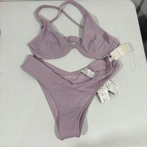 Abercrombie & Fitch Lavender Sparkle Tank